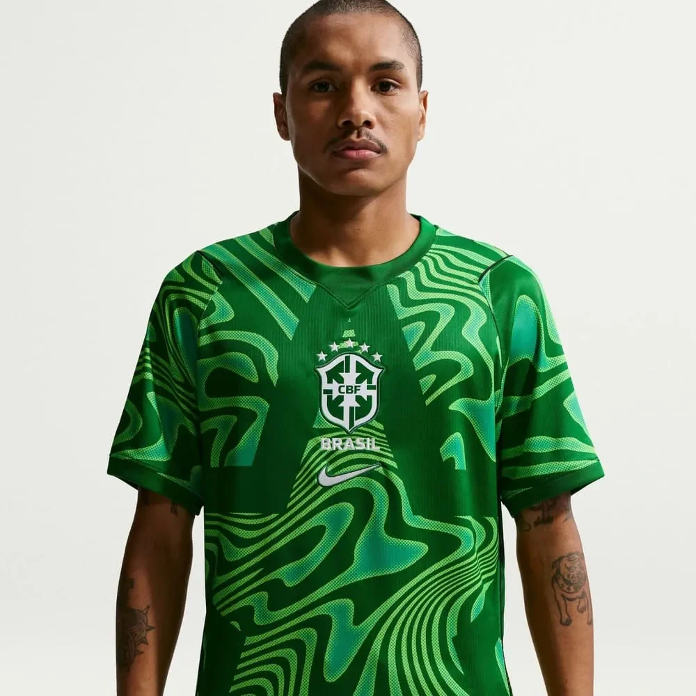 Camisa Brasil Goleiro I Nike 2026 Verde