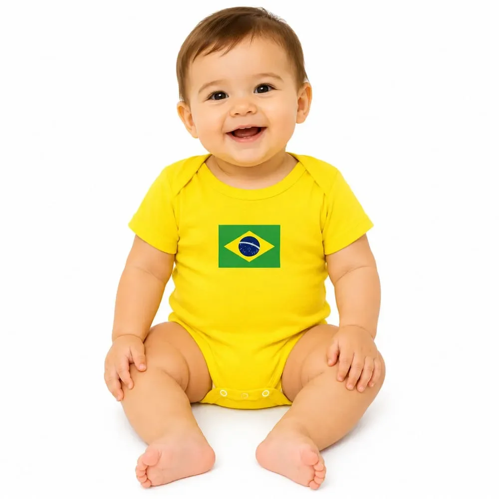 Body Básico Brasil Revedor Amarelo