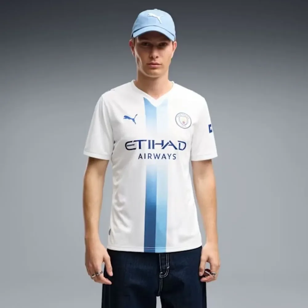 Camisa Manchester City III Puma 26/27 Branco/Celeste