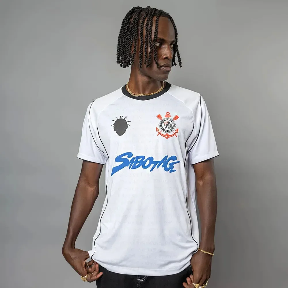 Camiseta Corinthians Surf Center Sabotage Branco