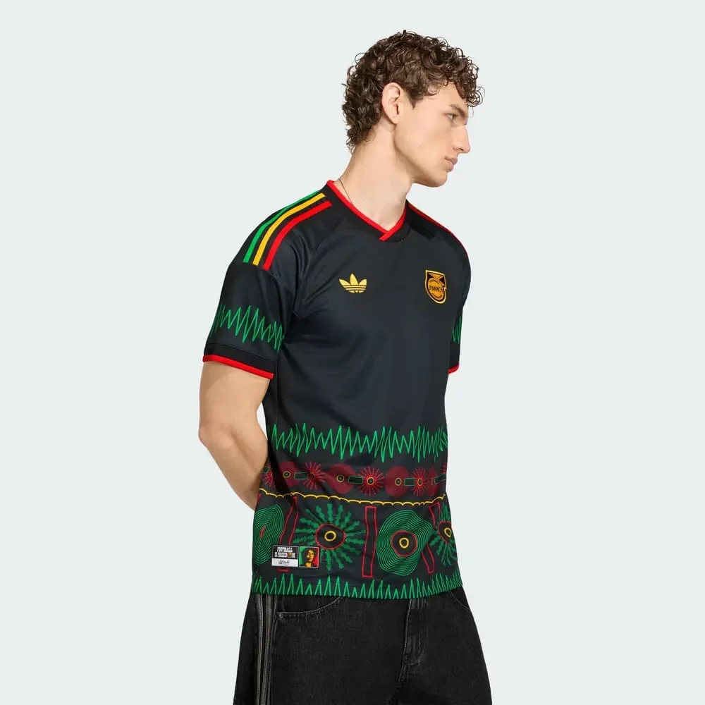 Camisa Jamaica II Adidas x Bob Marley Preto