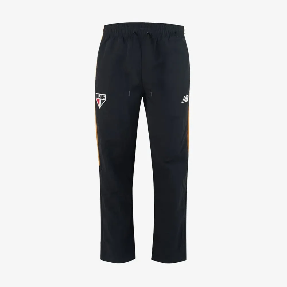 Calça São Paulo Viagem New Balance 2026 Preto/Amarelo