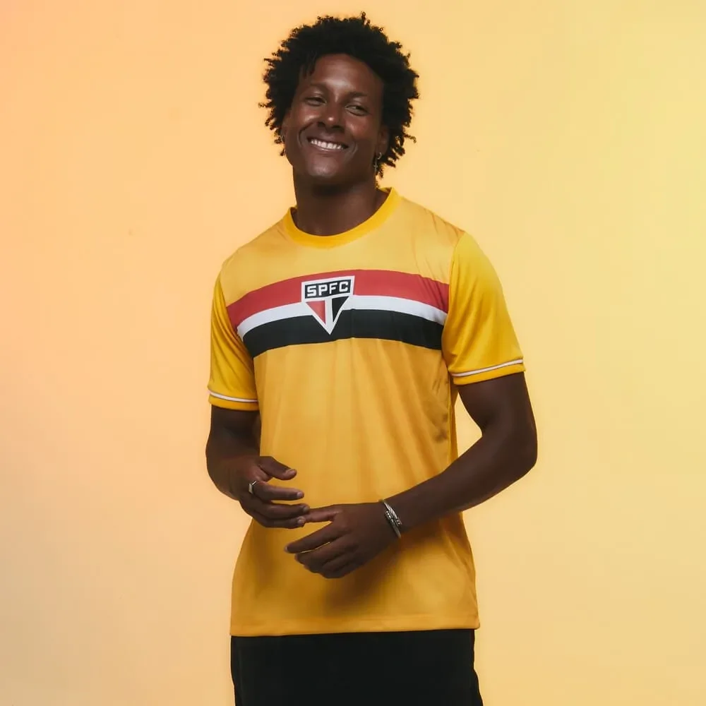 Camiseta São Paulo Fabula Amarelo