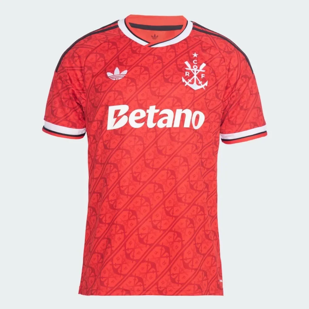 Camisa Flamengo III Adidas 26/27 Torcedor Vermelho