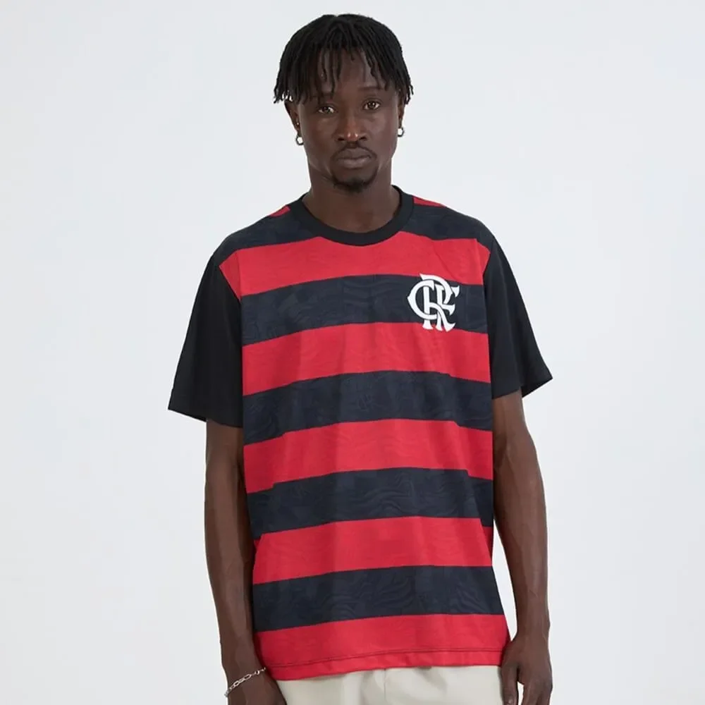 Camiseta Flamengo Balanço Preto/Vermelho