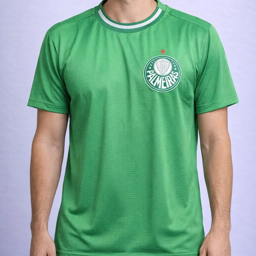 Camiseta Palmeiras Home Verde/Branco
