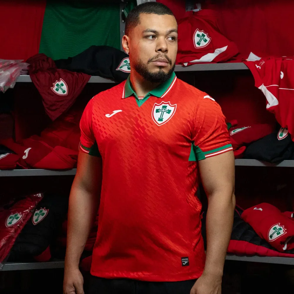 Camisa Portuguesa III Joma 2026 Jogador Vermelha