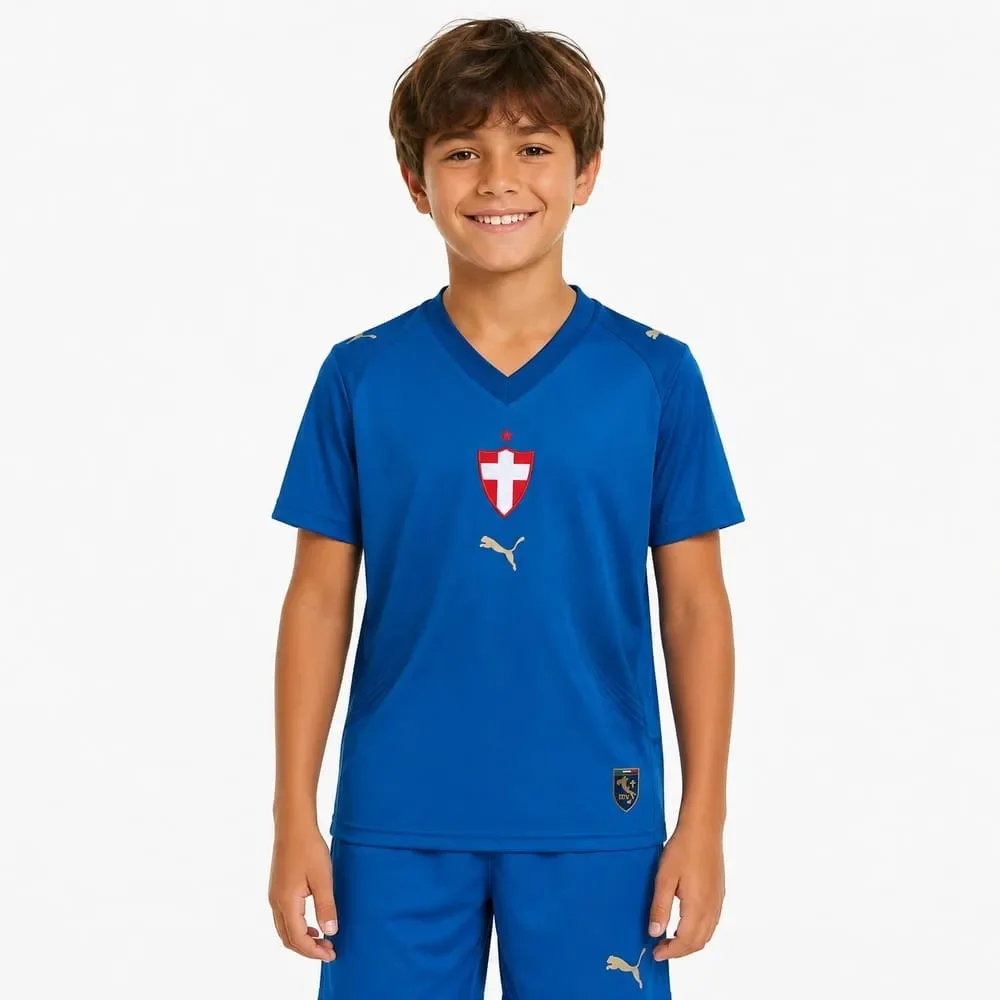 Camisa Palmeiras III Puma 26/27 Infantil Azul