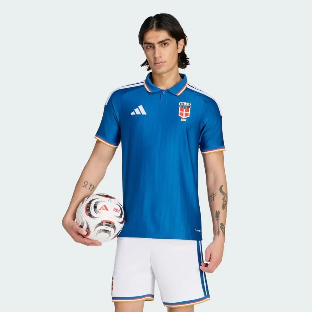 Camisa Como 1907 I Adidas 26/27 Azul