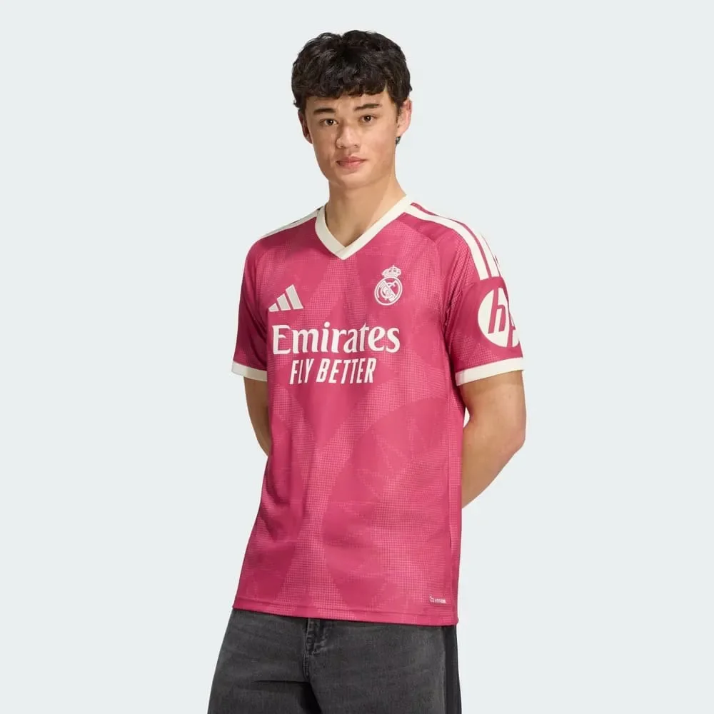 Camisa Real Madrid III Adidas 26/27 Rosa